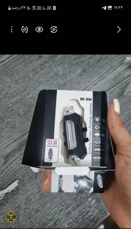 چراغ جلو و عقب دوچرخه مدل BE1022