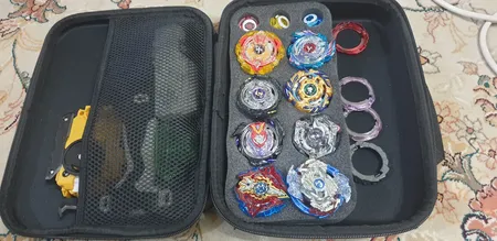 فرفره مدل انفجاری مجموعه 8 عددی به همراه زمین بازی