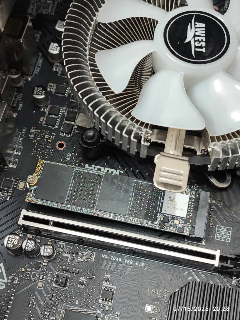 اس اس دی اینترنال فدک مدل B5 M.2 ظرفیت 512 گیگابایت