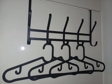 آویز لباس مدل پشت دری کد A-655