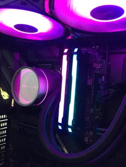 سیستم خنک کننده آبی دیپ کول مدل CASTLE 240EX A-RGB