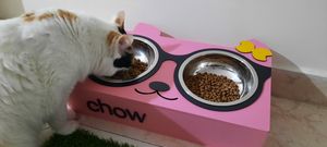 ظرف آب و غذای سگ و گربه مدل 011