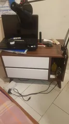 میز پاتختی صنعت و هنر چوبی کوتوک مدل پارولا