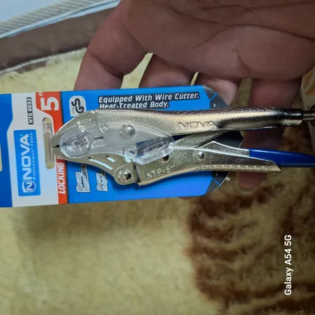 انبر قفلی نووا مدل NTP-8032 سایز 5 اینچ