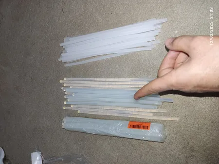 چسب حرارتی جانسون درجه عالی قطر 7 میلی متری بسته 20 عددی