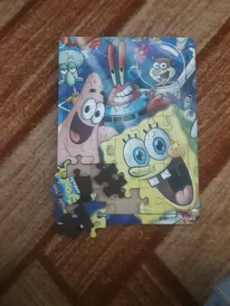 پازل 35 تکه رین استار مدل چوبی باب اسفنجی