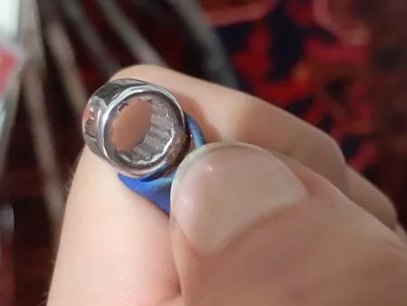 آچار یکسر تخت و یکسر رینگی اچ تی مدل SD120 مجموعه 12 عددی