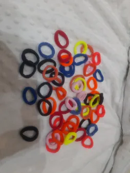 کش مو دخترانه آی جواهر مدل K103 مجموعه 50 عددی