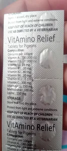 تجریه خرید قرص مولتی ویتامین پرنده ریلایف کد V05 مجموعه 50 عددی