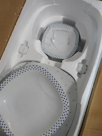 سرویس غذاخوری 27 پارچه 6 نفر چینی زرین ایران مدل کواترو ورنیکا درجه عالی