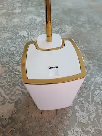 ست سطل زباله و فرچه کویین کد 0003