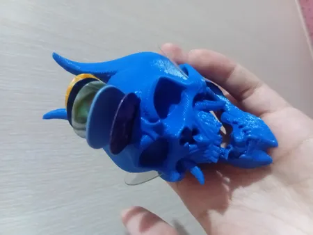 نگهدارنده پیک گیتار مدل  oni skull