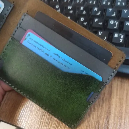 کیف پول مردانه چرم بارثاوا مدل 1506