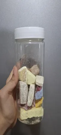 بستنی خشک مخلوط 8 طعم در دانه - 110 گرم