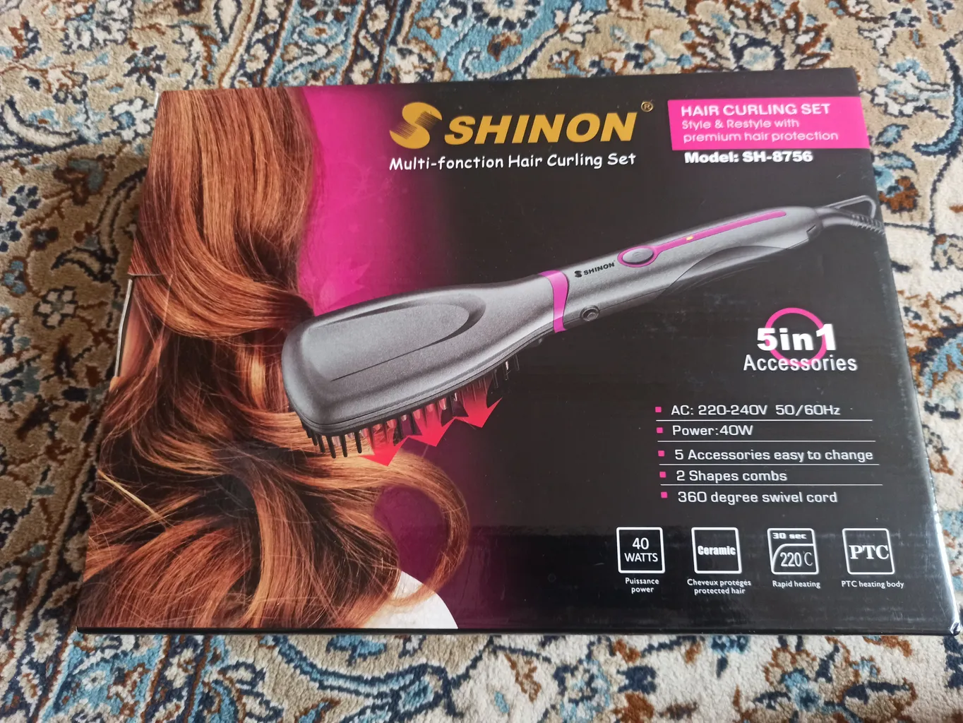 برس حرارتی شینون مدل SH-8756