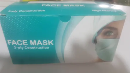 ماسک تنفسی مدل SSMMS-2 بسته 50 عددی