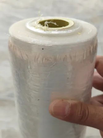 سلفون بسته بندی مدل استرچ صنعتی عرض 15 سانتی متر رول 1000 متری