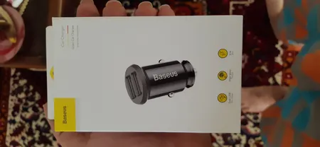 شارژر فندکی باسئوس  مدل Grain-ML01