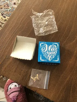 آویز گردنبند طلا 18 عیار اسنوگلد کد 13001