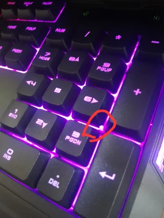 کیبورد و ماوس گیمینگ وریتی مدل V-KB6126GCW، سوییچ ممبران، Full-Size، نورپردازی LED RGB
