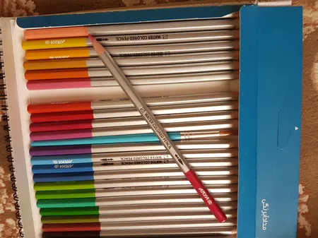 مداد آبرنگی 24 رنگ آریا مدل 3088