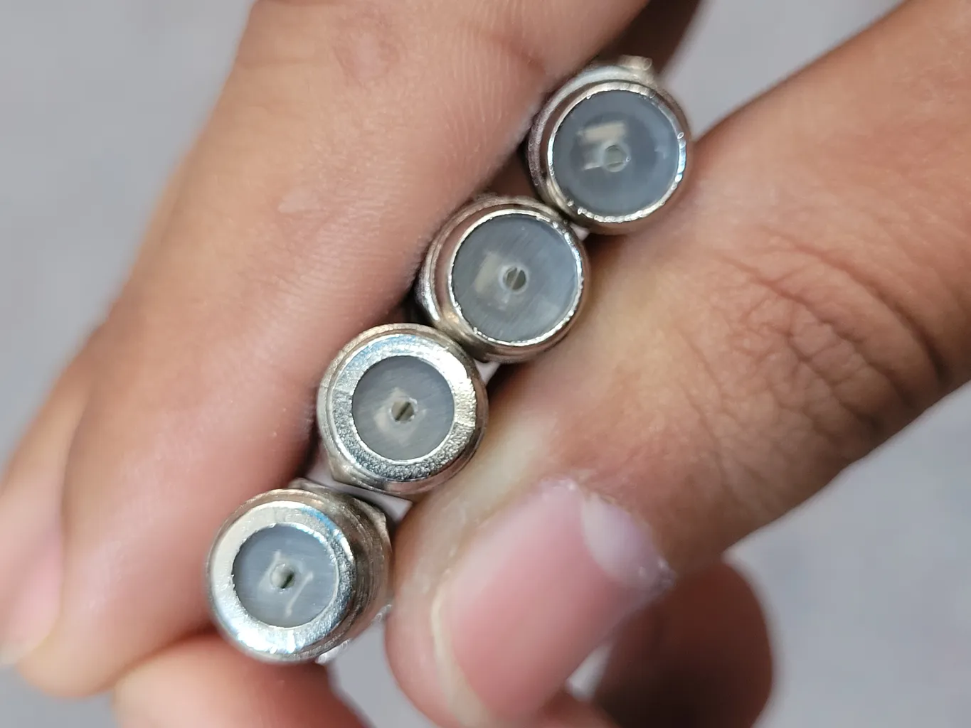 فیش دو سر مادگی کابل آنتن مدل TAF-021 بسته 4 عددی