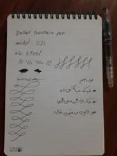 تجریه خرید خودنویس دلار شفاف مدل 717i