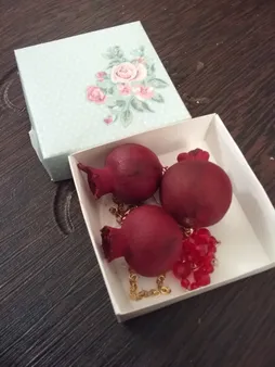 نیم ست شهر شیک مدل S634 انار طبیعی