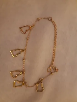 پابند زنانه مدل قلب کد HN1644