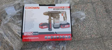 دریل بتن کن شارژی کرون مدل CT28001HX - 4 BMC