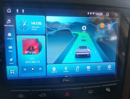 پخش کننده تصویری خودرو کلارو مدل CL-9018AD