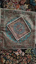 جانماز ترمه طرح خاتم کد SA