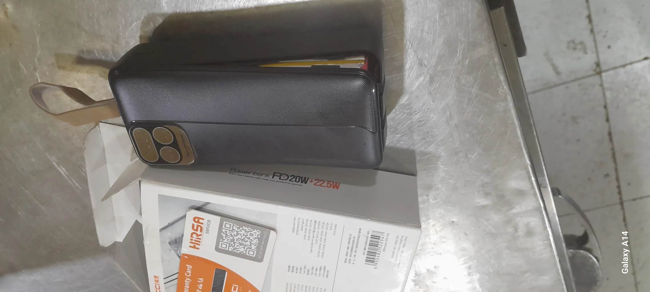 پاوربانک رسی مدل RPB-P38 ظرفیت 30000 میلی آمپر ساعت