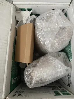 ست 12 تکه هفت سین سفالی خام مدل گرد کد H1003