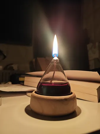 شمع دست ساز مدل اسپا