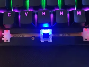 تجریه خرید کیبورد مخصوص بازی مکانیکی رپو مدل V500PRO، مکانیکال سوییچ آبی، Full size، نورپردازی RGB