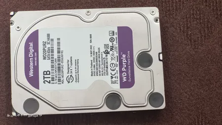 هارددیسک اینترنال وسترن دیجیتال مدل Purple WD20PURZ ظرفیت 2 ترابایت
