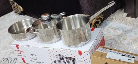 ست ظرف غذای کودک پارس استیل مدل Metal Handle