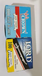 تیغ یدک کرون مدل Saloon بسته 100 عددی