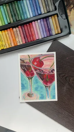 پاستل روغنی 48 رنگ آریا مدل Artist-Girl کد 2604