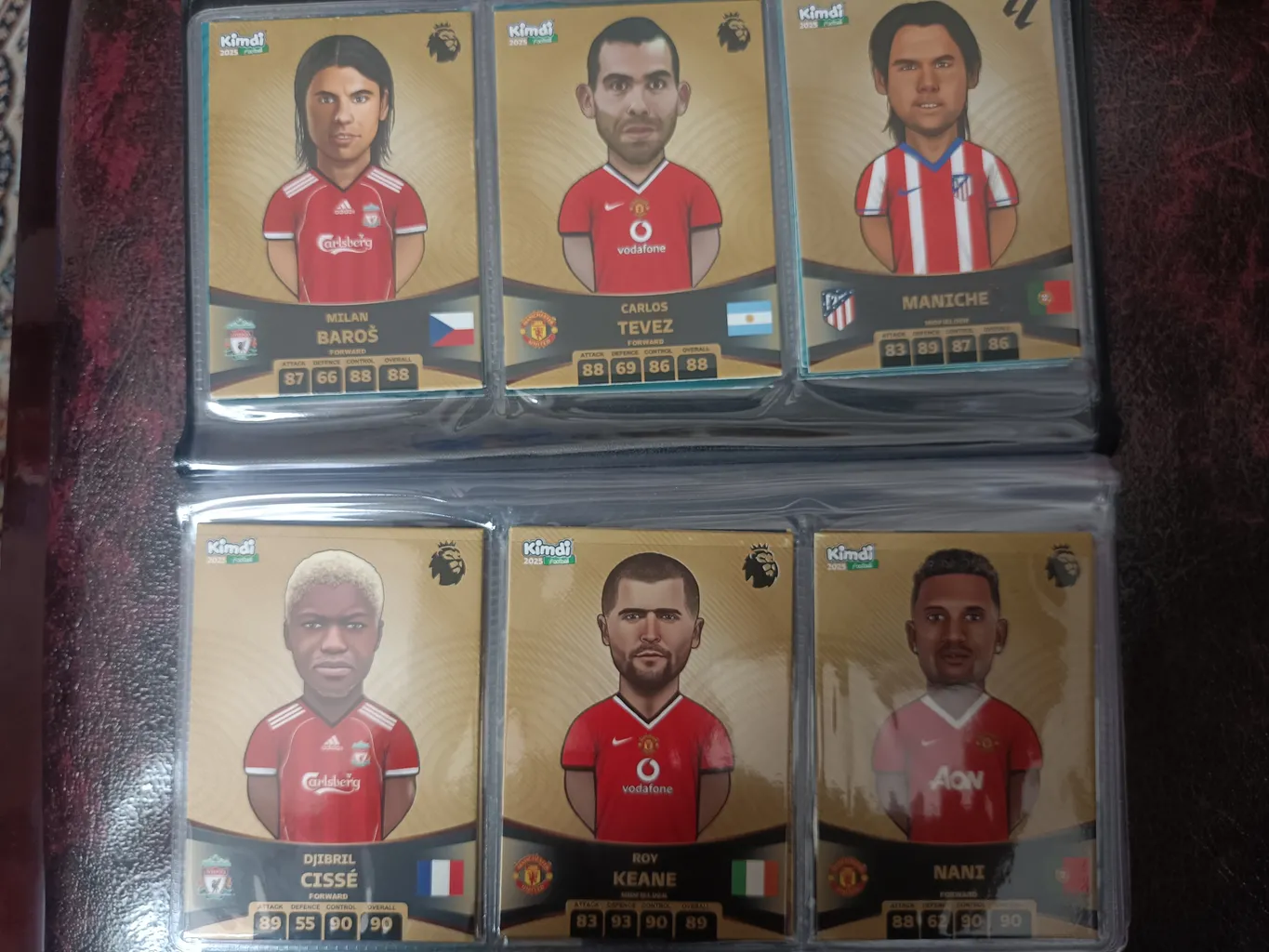 آلبوم کارت فوتبال کیمدی مدل 2025