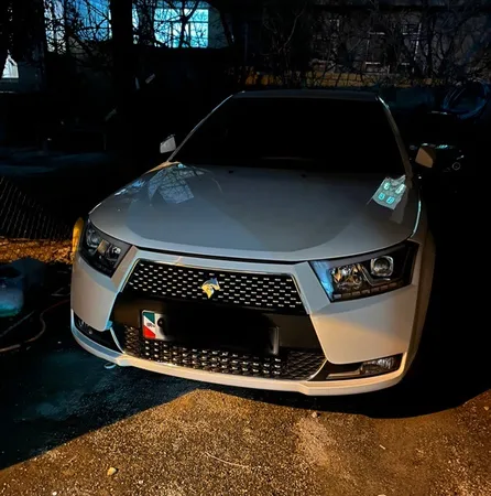 برچسب پلاک خودرو مستر راد طرح پرچم ایران مدل 1221بسته دوعددی