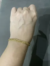 تجریه خرید دستبند طلا 18 عیار زنانه طلای مستجابی مدل سیسیل کد MG20