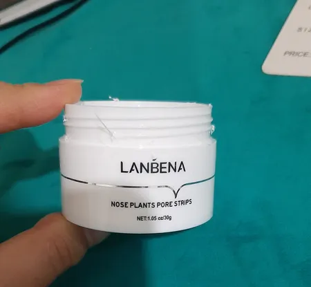 ماسک بینی لنبنا مدل سر سیاه مناسب انواع پوست وزن 30 گرم