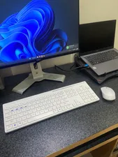 تجریه خرید کیبورد و ماوس بی سیم رپو مدل 8110M، سوییچ ممبران، Full-Size