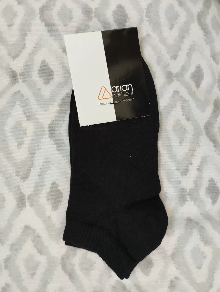 جوراب زنانه آریان نخ باف کد 5122-1 بسته 3 عددی
