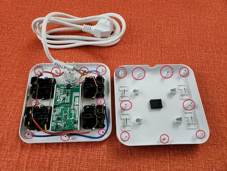 چندراهی برق و محافظ ولتاژ مدل T18