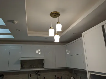 چراغ آویز چشمه نور کد A1282/3H-G