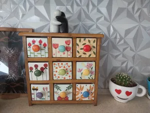 تجریه خرید جای ادویه مدل کشویی کد lily09-1