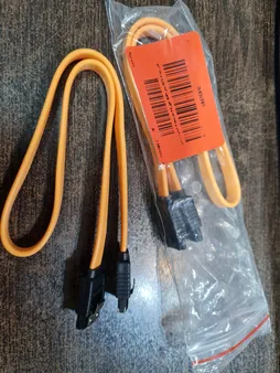 کابل دیتا SATA 3 مدل 12CF1 طول 0.5 متر بسته 2 عددی